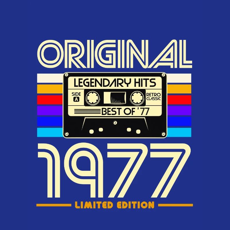 Originale Retro-Kassette von 1977