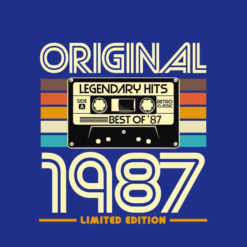Original 1987 Hits Retro Cassette