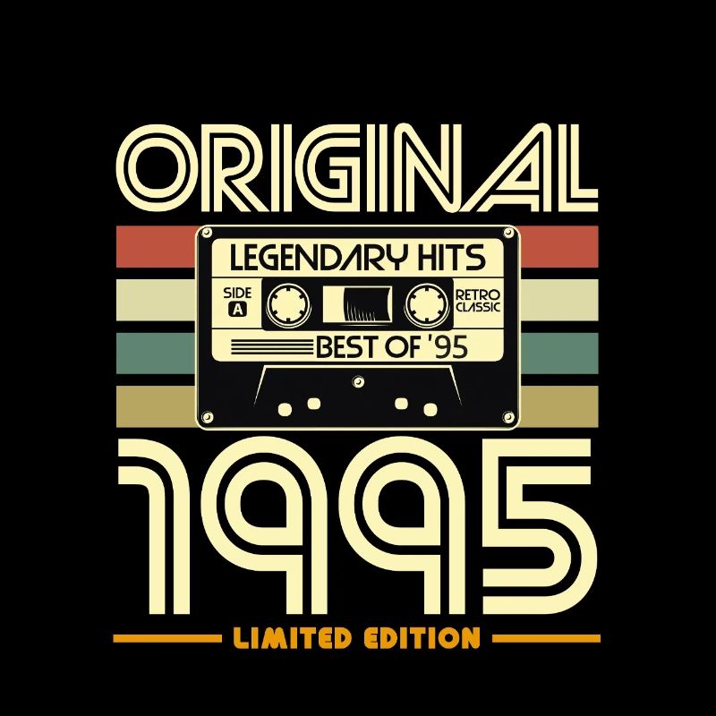 Original 1995 Cassette Retro