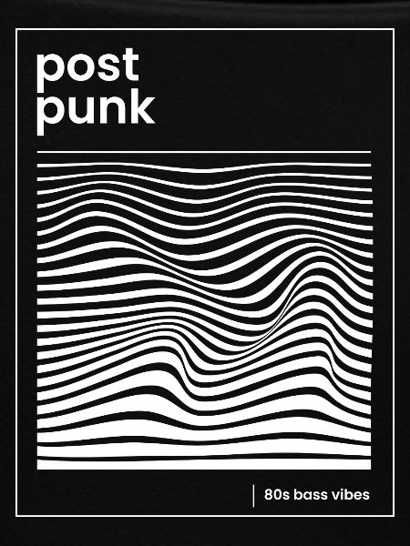 Post-Punk-Wave-Muster-Poster