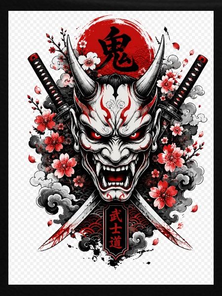 Dämonen Oni Katana