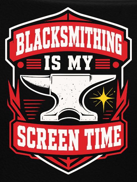 Blacksmithing Is My Screen Time