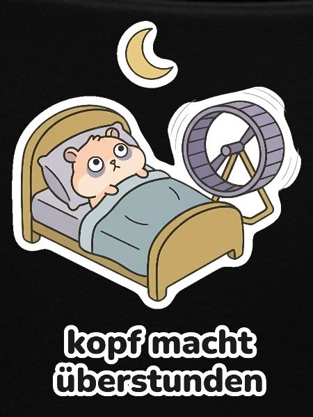 kopf macht überstunden – Hamster Meme