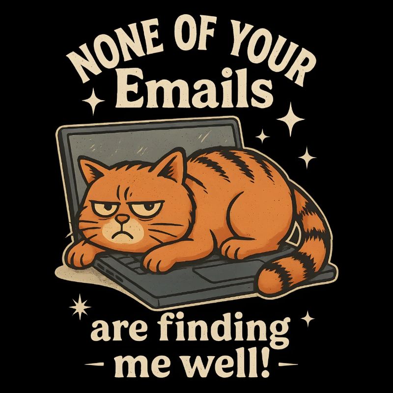 chat sur l’e-mail de l’ordinateur portable disant