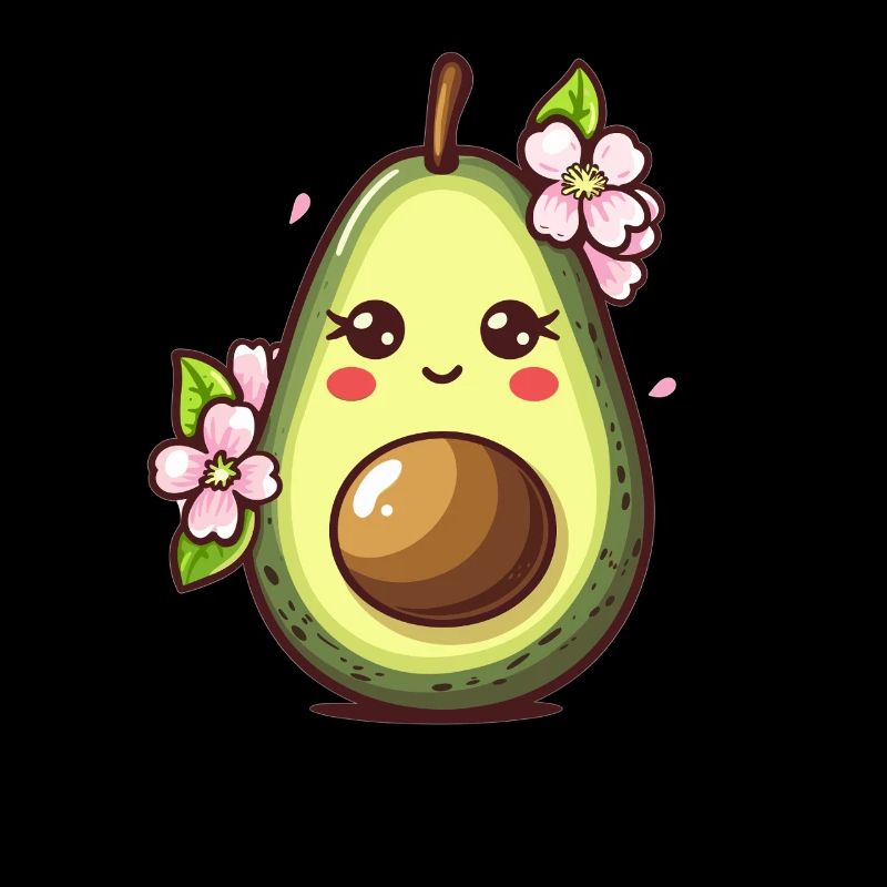 Aesthetic Avocado Fruit