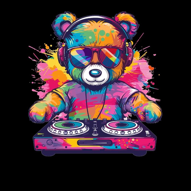 DJ coloré Teddy