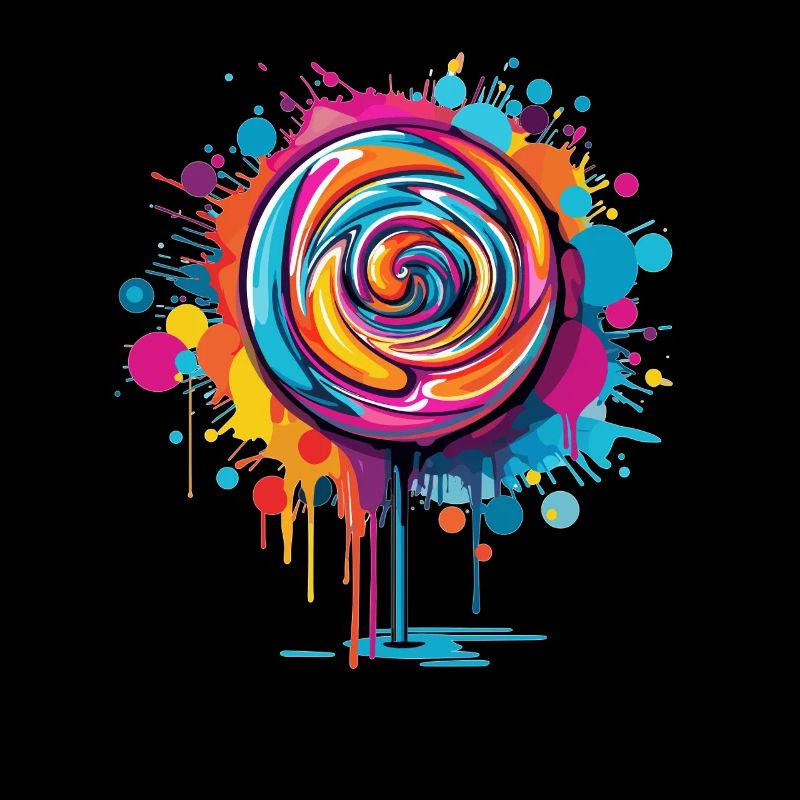 Bunte Lutscher Kunst