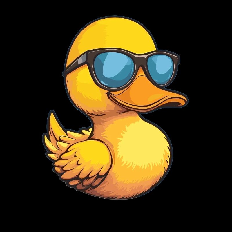 Lunettes de soleil cool canard