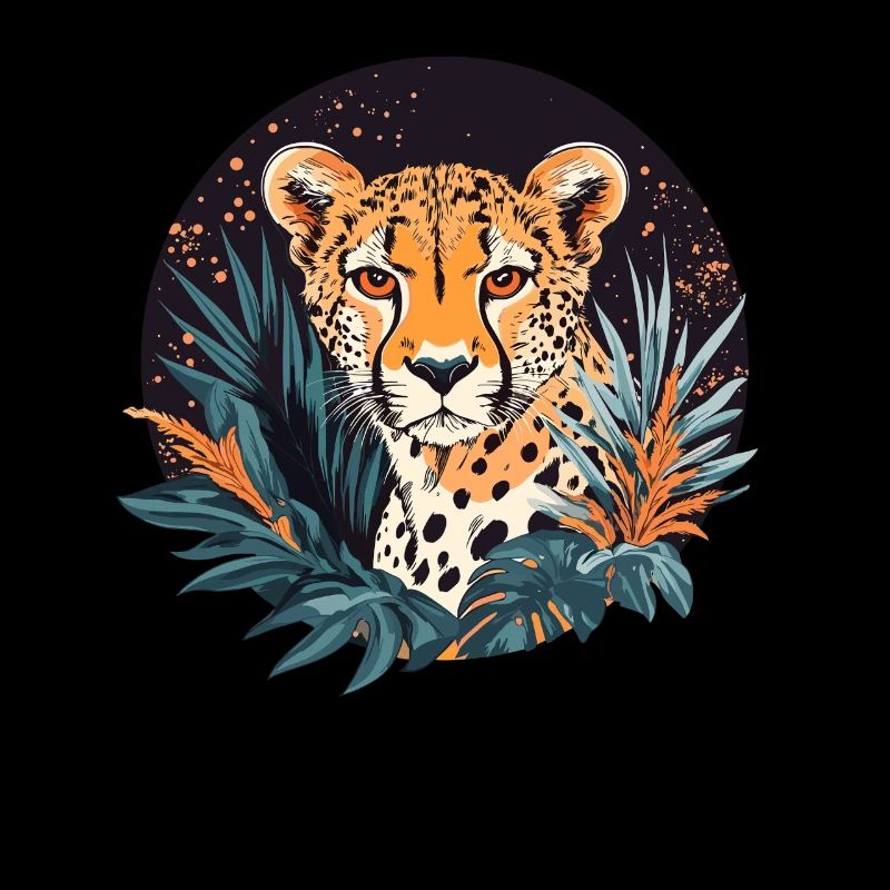 Guépard dans la jungle