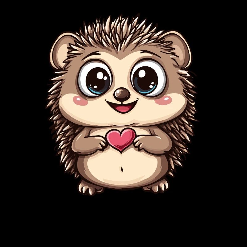 Igel mit Herz