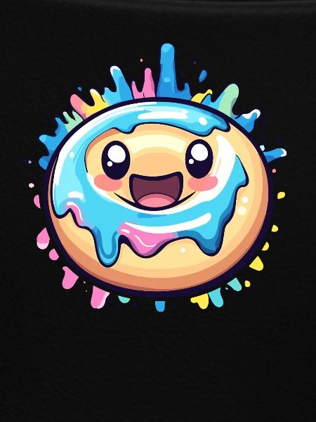 Donut with icing