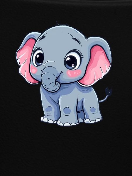 Elefant mit großen Augen