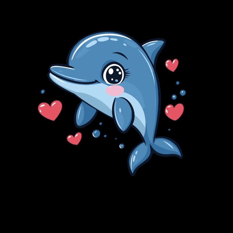 Herziger Delfin