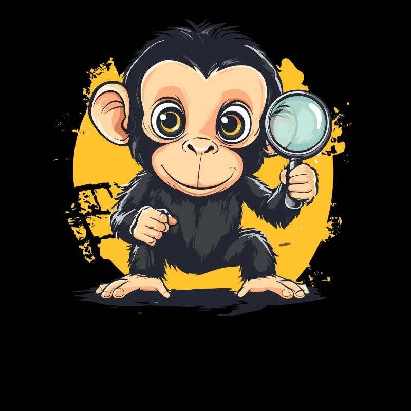 Funny Monkey Detective