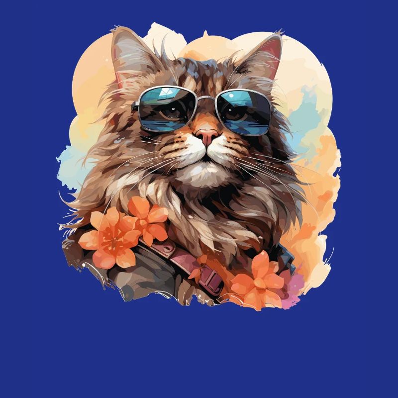 Hawaii Katze mit Stil