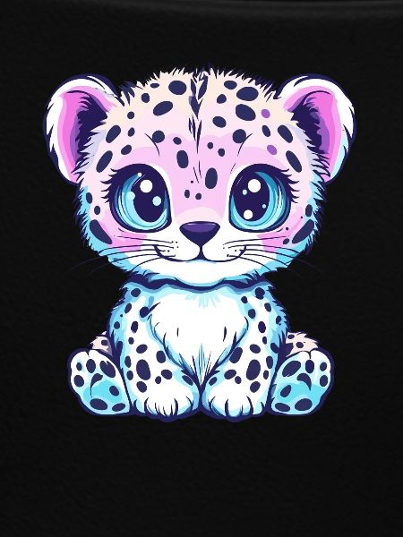 Pastell Leopard mit Charme