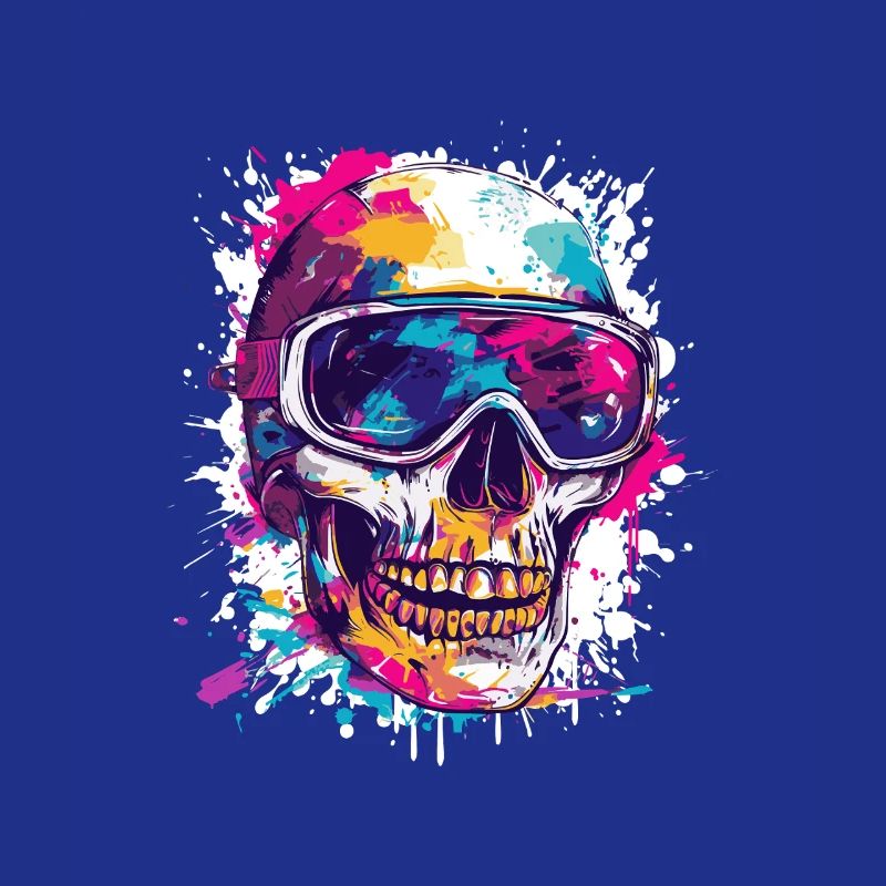 Ski Skull Ski Goggles