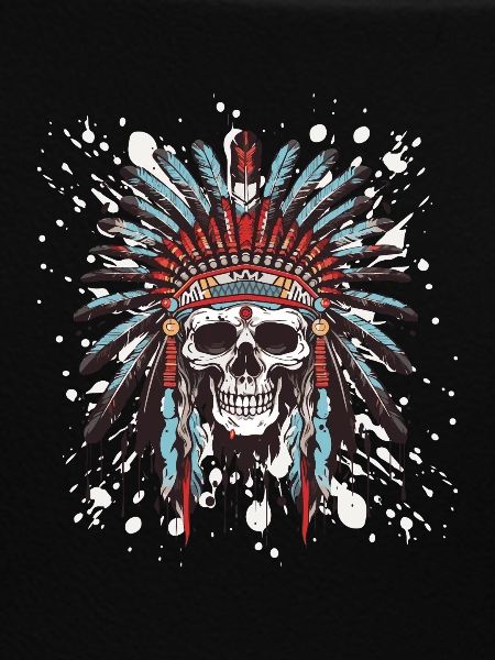 Apache Skull Indian