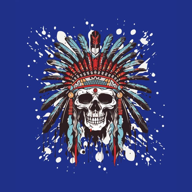 Apache Skull Indian