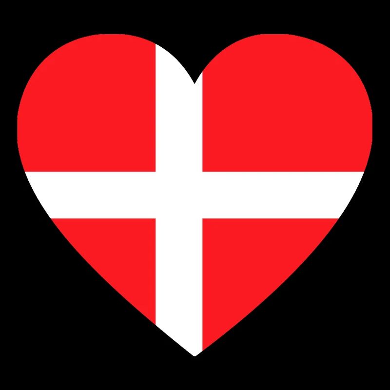 Cuore Danimarca Scandinavia amore