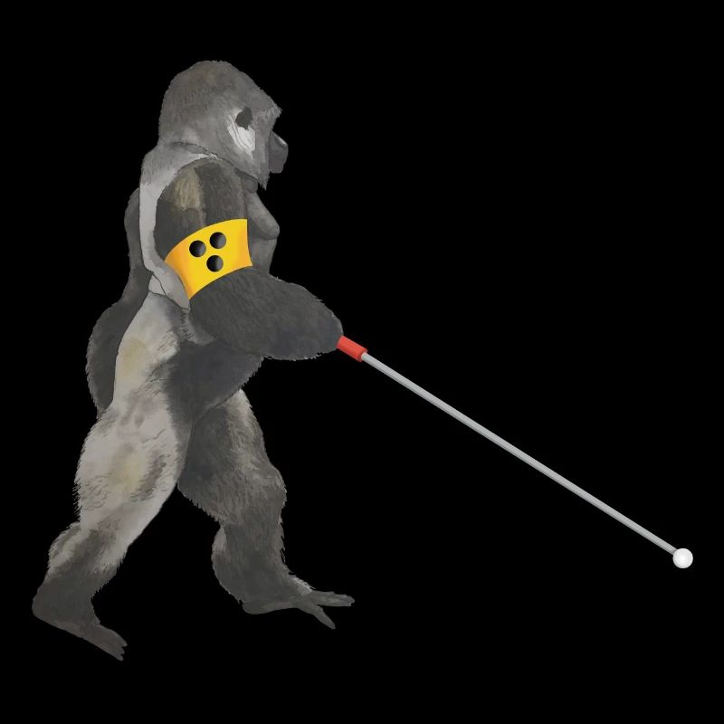 blind gorilla