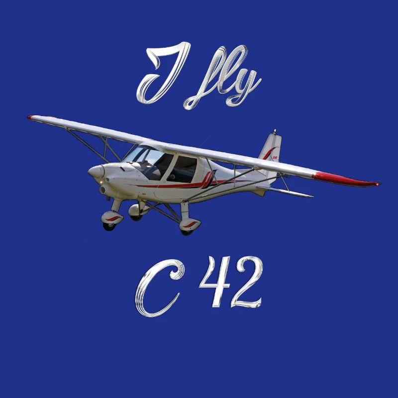 I fly c42 microlight pilot pilot