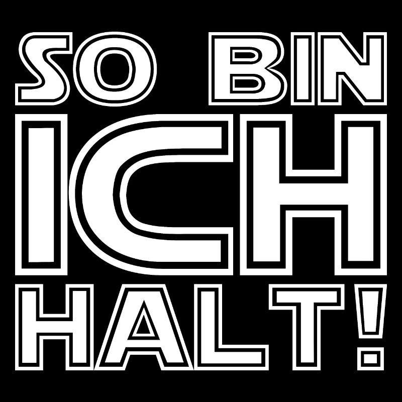 so bin ich halt in weiss