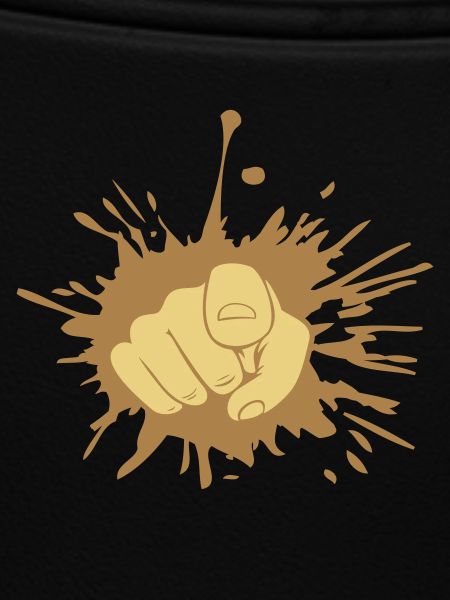 Dab drop hand
