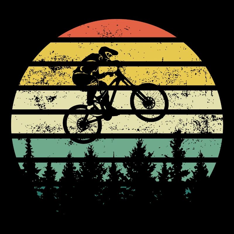 VTT - Downhill Retrocolor - Cadeau