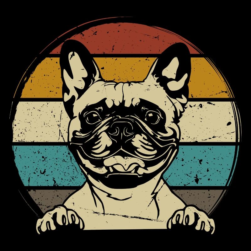 Bulldog francese Bulldog francese retrò