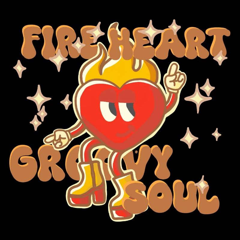 Cœur en feu , âme groovy