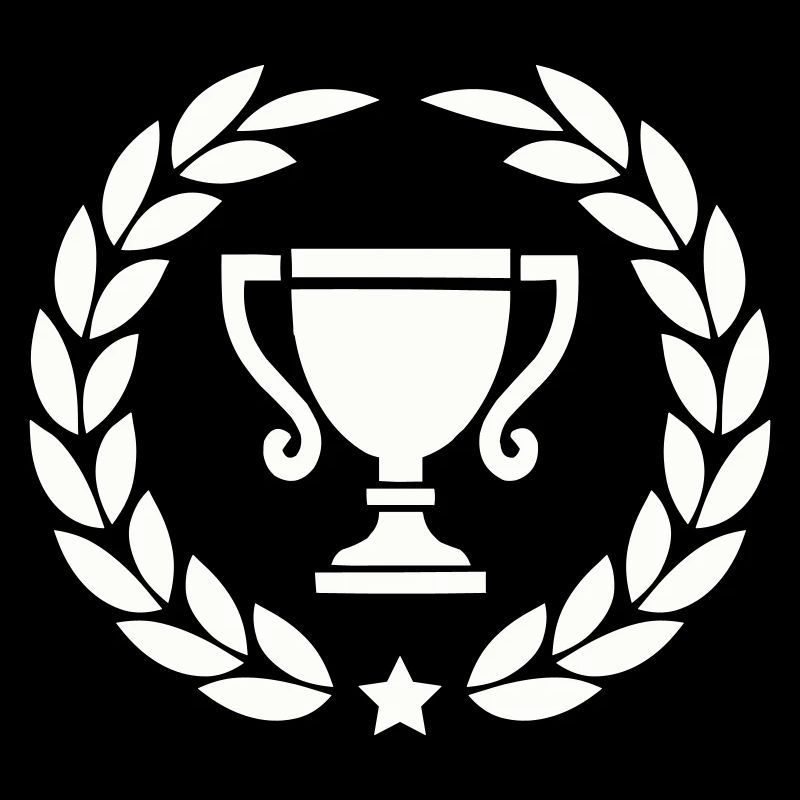 pokal lorbeerkranz