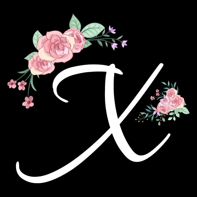 Letter x flowers