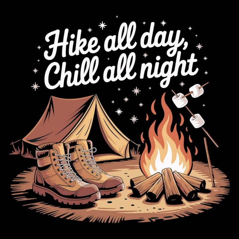 Hike All Day, Chill All Night – Camping Adventure