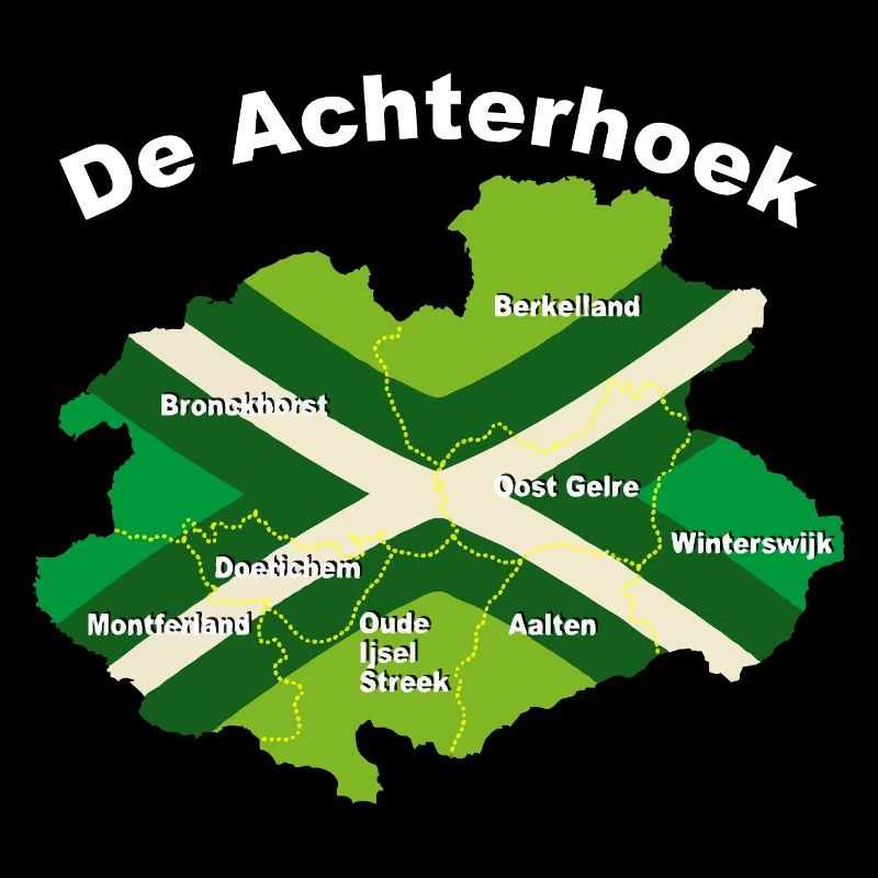 Achterhoek text outline