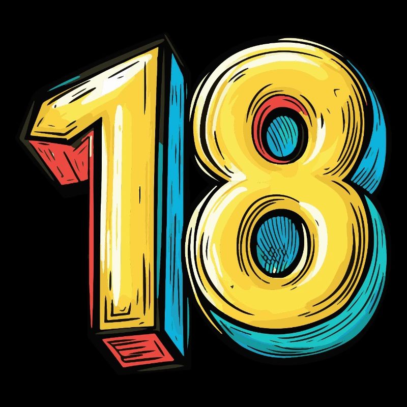 18 Number Comic
