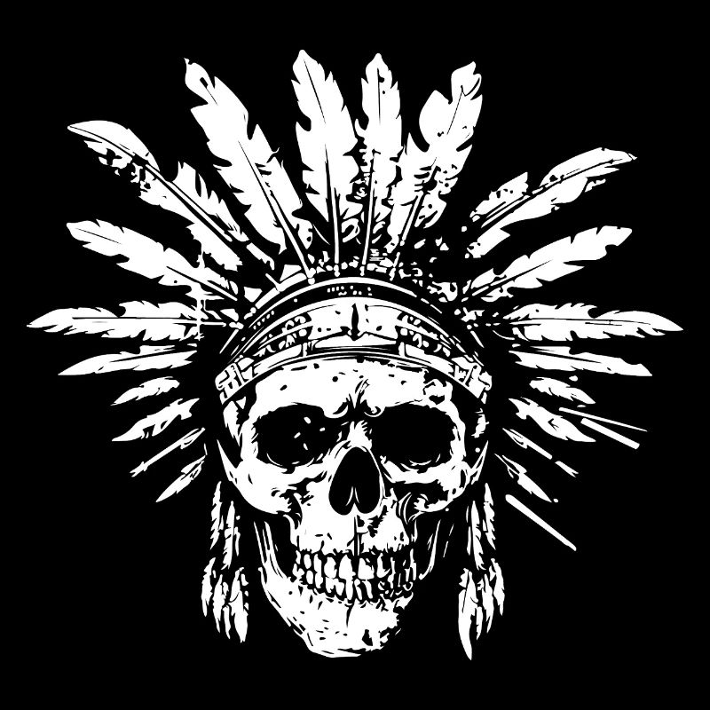 indianer skull 01