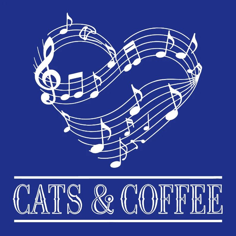 J’adore les chats et le café