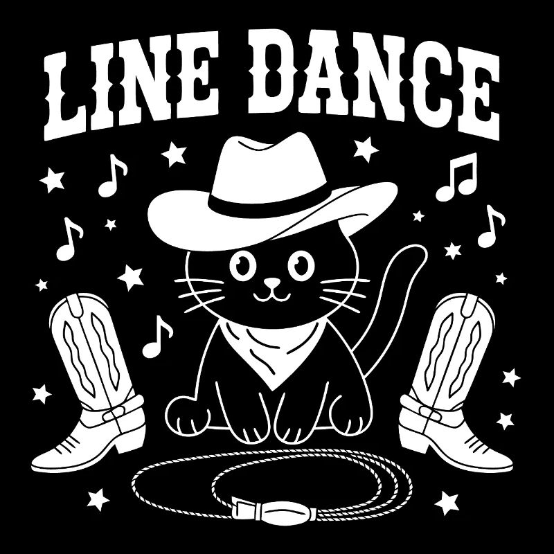 I love my cat and line dancing