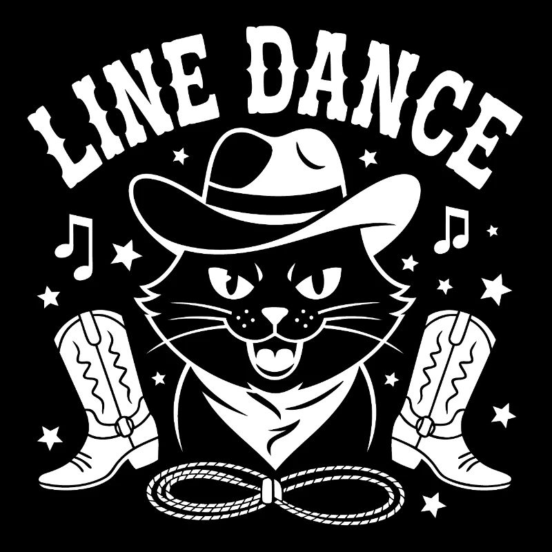 Ich liebe meine Katze und Line Dance