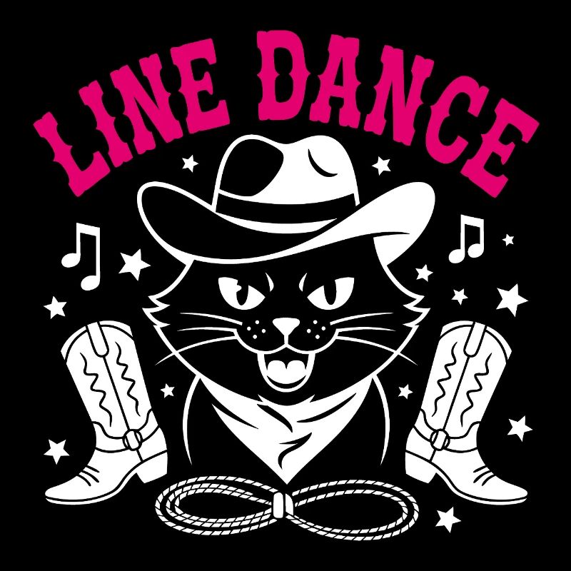 I love my cat and line dancing