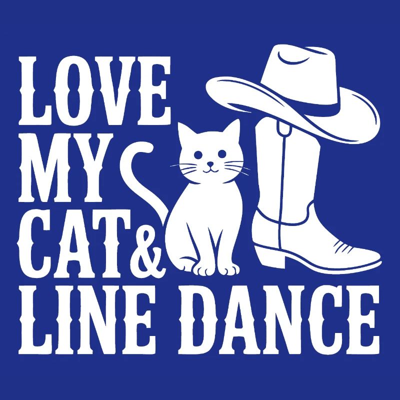 I love my cat and line dancing