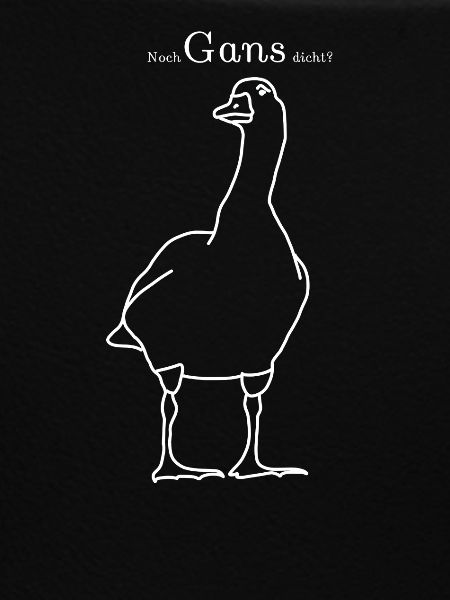 Noch Gans dicht
