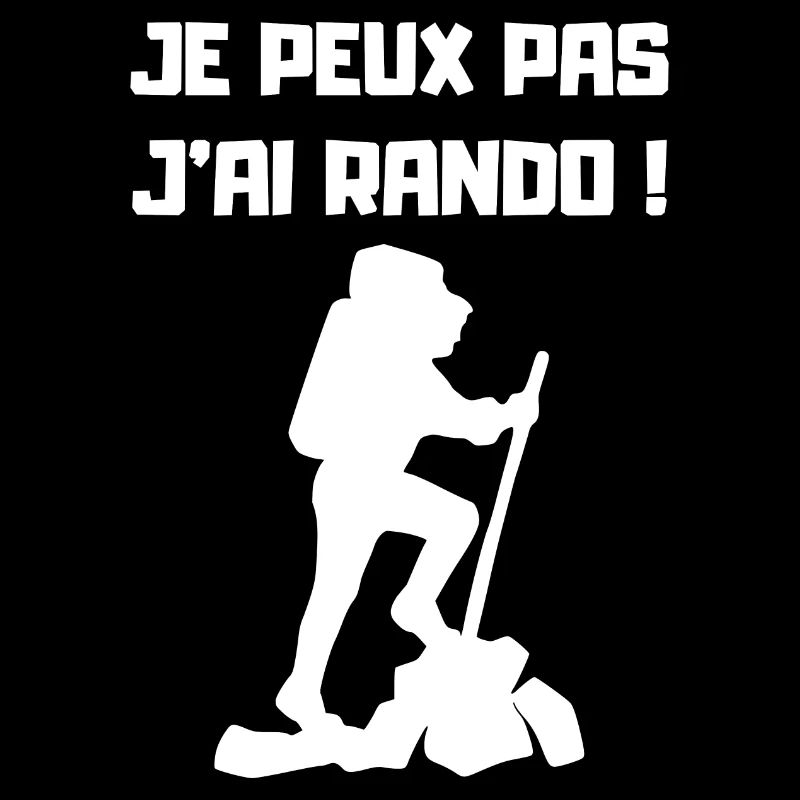 Je peux pas j'ai Rando (blanc)