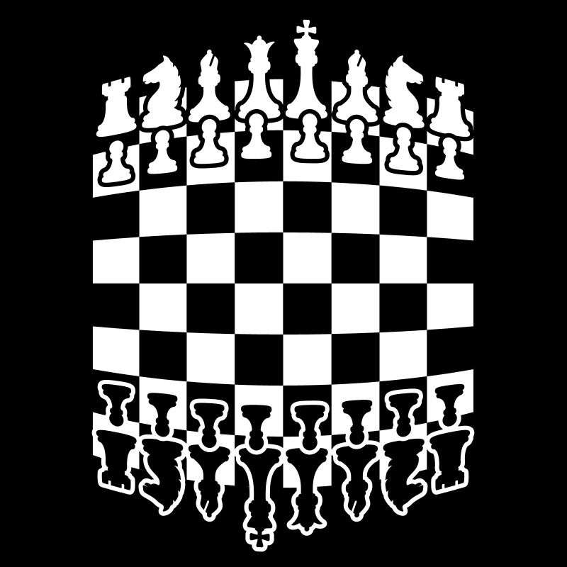 Schachbrett Muster Design