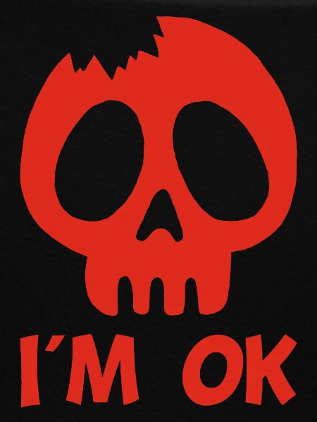 I'm fine (red)