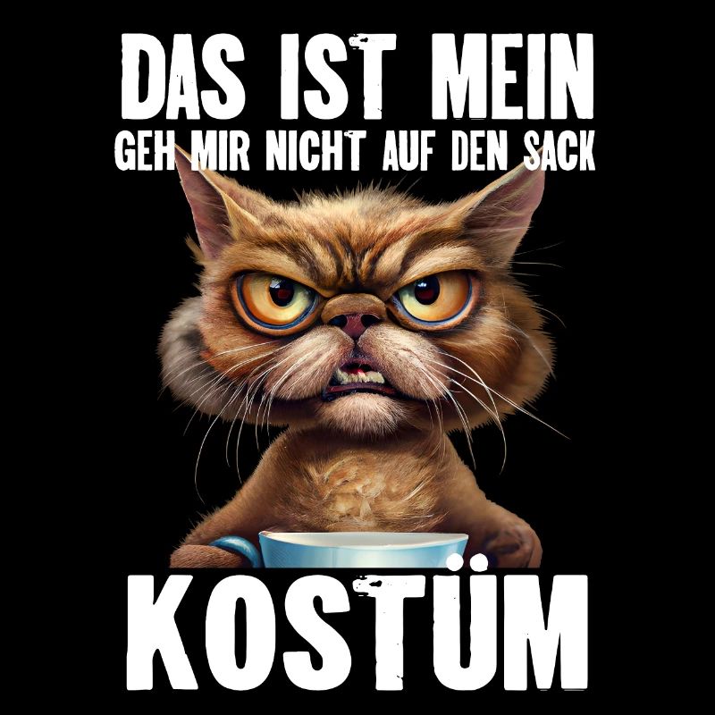 Katze Kostüm Kaffee