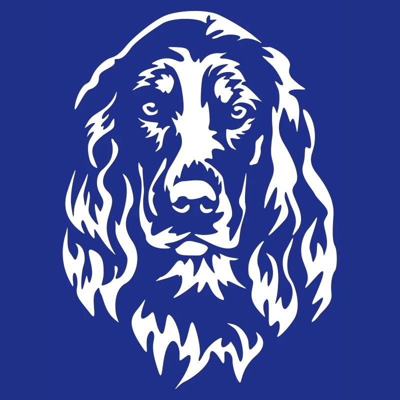 Gordon Setter Kopf "Black Edition"