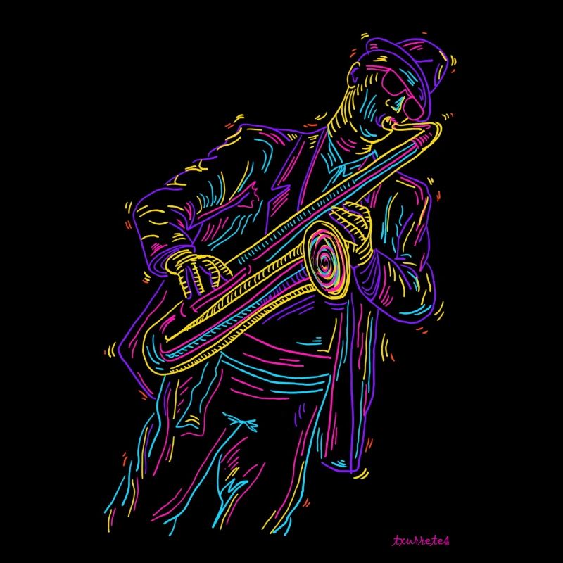 Saxophone jazz
