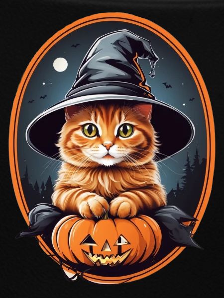 Halloween Katze